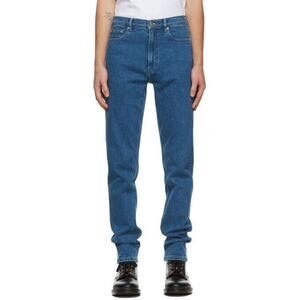 A.P.C. Middle Standard Jeans Blue Mid Rise Stretch Classic Men's Size 31